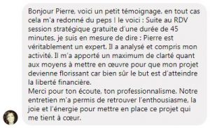 témoignage analyse stratégique