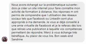 témoignage sandrine